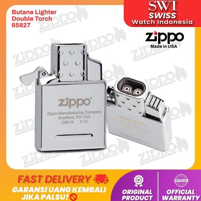 Zippo Butane Lighter Insert - Double Torch (TERBAIK) (TERBARU) (TERMURAH)