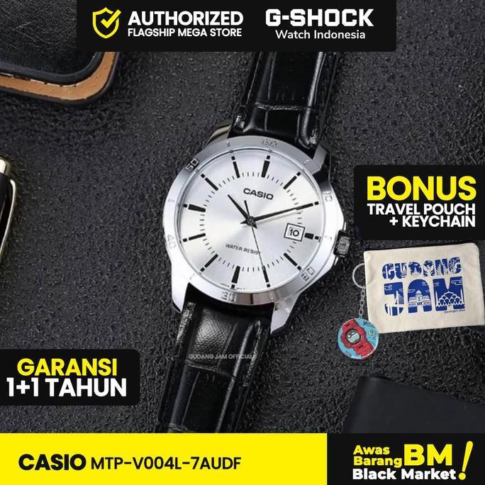 Casio General MTP-V004L-7AUDF | Jam Tangan Pria Cowok | Analog | Anti Air | Original | Casio Watches