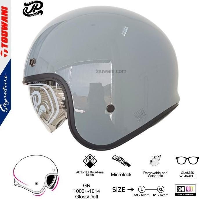 Helm Half Face JPX JP Signature murah