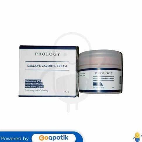 PROLOGY CALLAVE CALMING CREAM 10 GRAM POT (TERBAIK) (TERBARU) (TERMURAH)