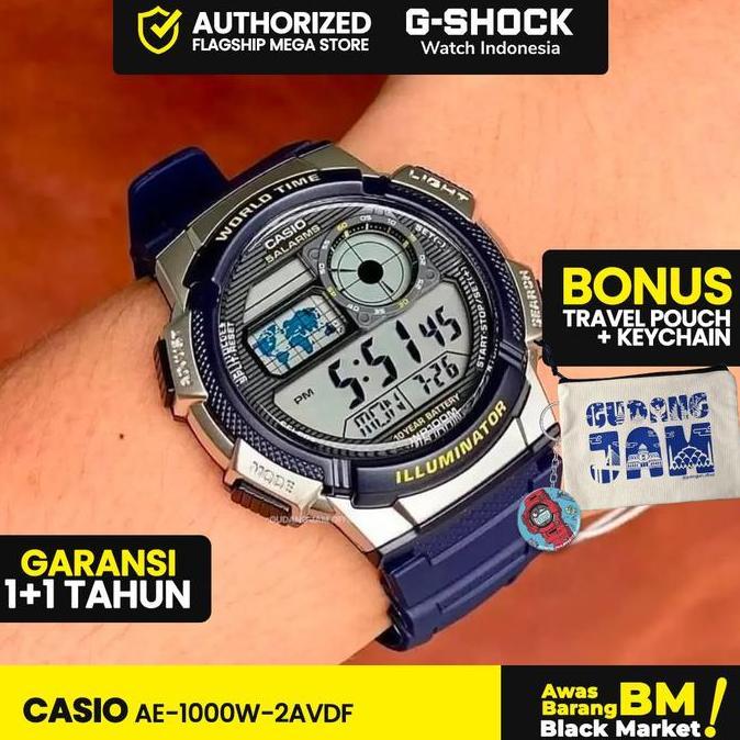 Casio General AE-1000W-2AVDF AE-1000W AE-1000 AE1000W AE 1000W Watches