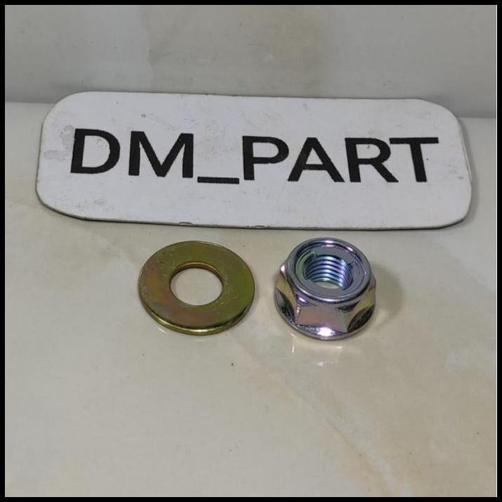 HOT DEAL MUR NUT BAUT 14 M10 KUNCI 17 AS RODA VELG TROMOL BAN DEPAN MIO SMILE J GT Z 125 SOUL XEON F