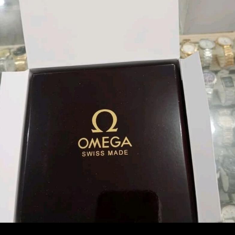 Kotak Jam Tangan Omega Kayu Premium Box