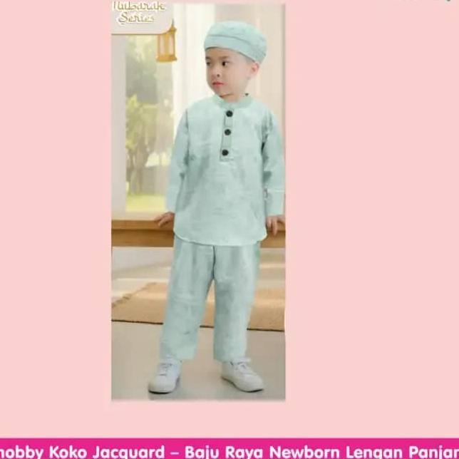 Snobby Koko Jacquard Anak 46 Tahun | Baju Muslim Anak - Lavie Baby House