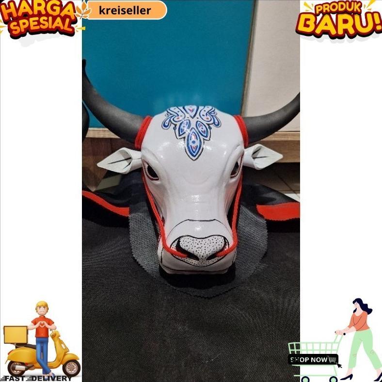 Trending Mainan Bantengan Mberot Putih /Mainan Anak Anak Bantengan Bantengan Mberot Krs