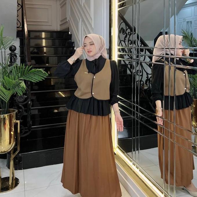 Gwenza - Daviena Gamis - Muslim Wanita