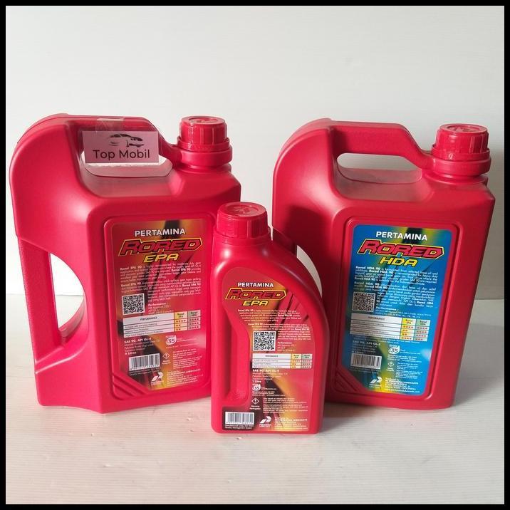 BEST DEAL OLI TRANSMISI PERTAMINA RORED EPA SAE 90 GL-4 / HDA SAE 90 GL-5 