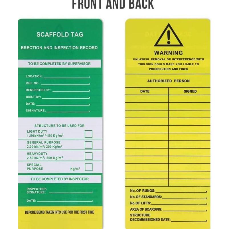 ScaffTag Scaffolding Tag (TERBAIK) (TERBARU) (TERMURAH)