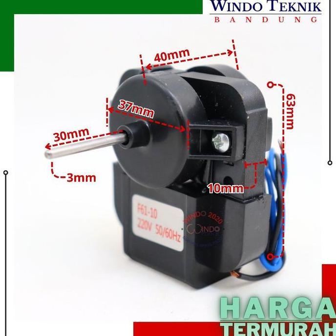 FAN KULKAS F61 10 | FAN KULKAS | FAN SHOWCASE | MOTOR FAN KULKAS | MOTOR KULKAS