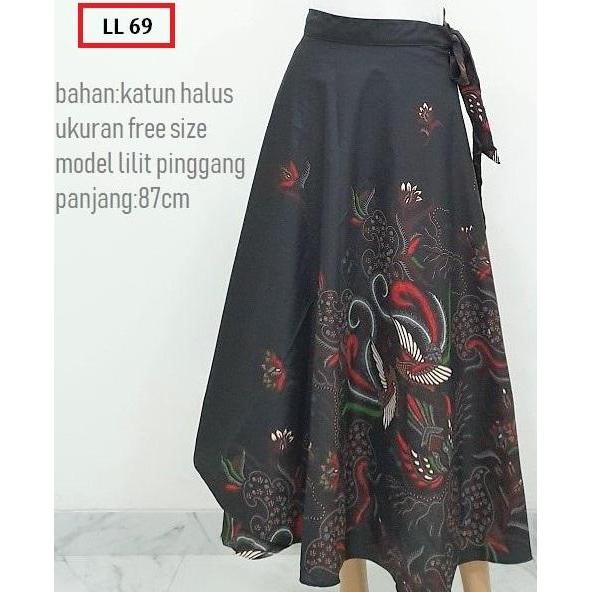 Bawahan Batik Rok Batik Lilit Panjang Rok Batik Lilit HT
