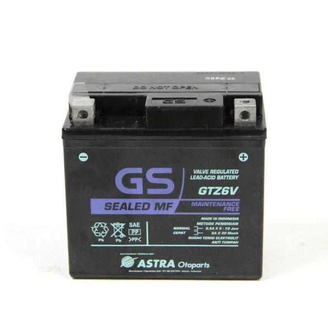 Promo GS GTZ6V AKI KERING SEALED MF Diskon