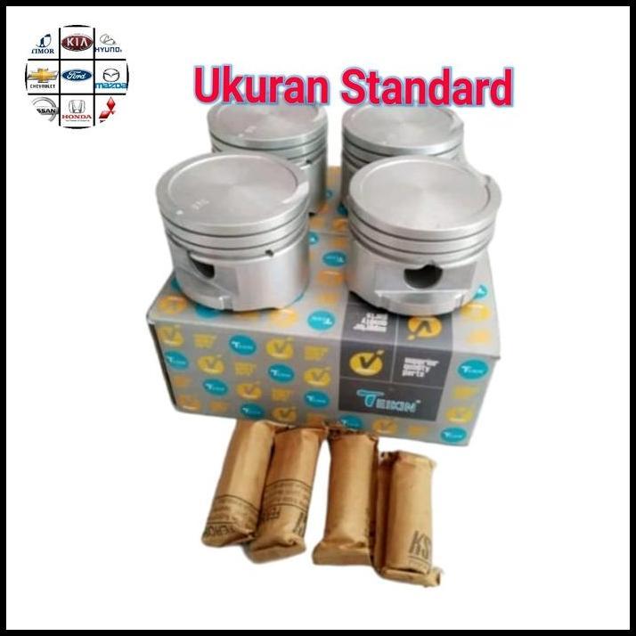 DISKON PISTON SEKER SEHER SET PIN HYUNDAI GETZ TIPE TEBAL UKURAN STD STANDARD 