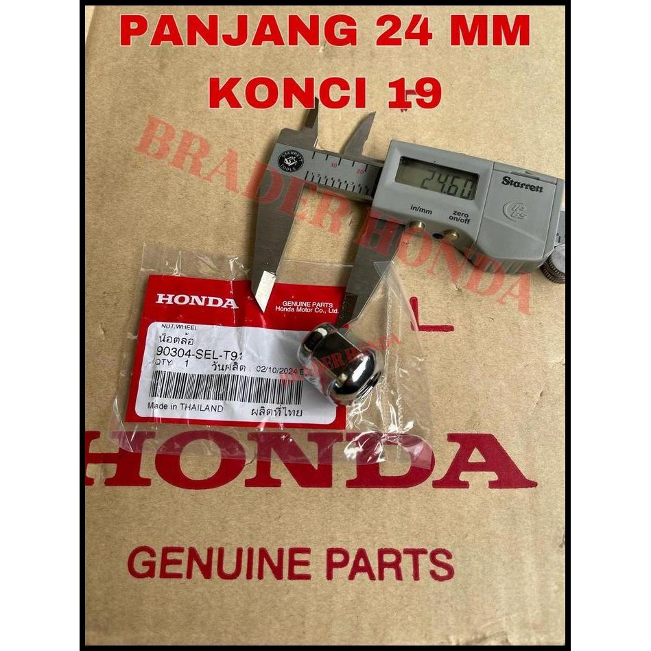 GRATIS ONGKIR MUR RODA NUT WHEEL VELG KUNCI 19 JAZZ GD3 GE8 GK5 CITY GD8 GM2 GM6 BRIO 2003 2004 2005