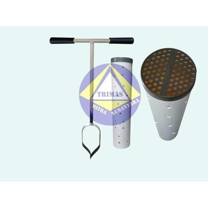 Diskon Bor Tanah Biopori Untuk Resapan Air Satu  Set Dengan Unit Pipa Biopori Model Oval Atau Capit 