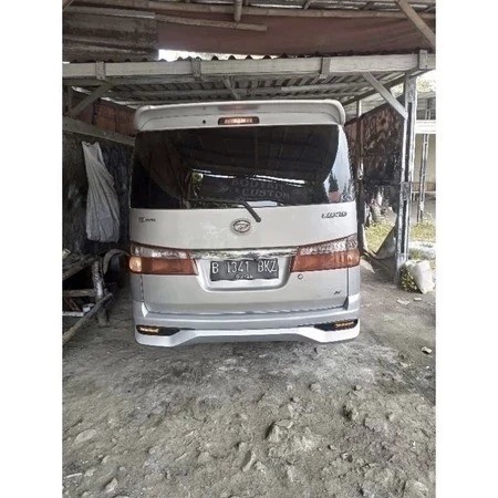 BEMPER BELAKANG LUXIO COSTUM MODEL AVANZA 2021-2024 BUMPER BELAKANG LUXIO MODEL AVANZA 2021-2024