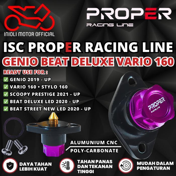 Isc Manual Air Screw Proper Racing Line Vario Pcx Adv Beat Aerox Nmax Xmax Lexi Sonic Cbr Supra Gtr 