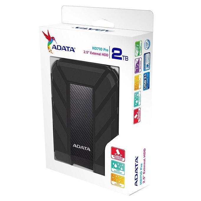 BEBAS ONGKIR - New Hard Disk Eksternal ADATA HD 710 Pro 2TB USB3.1
