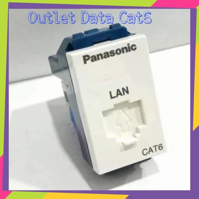 Outlet Data LAN Cat6 Panasonic