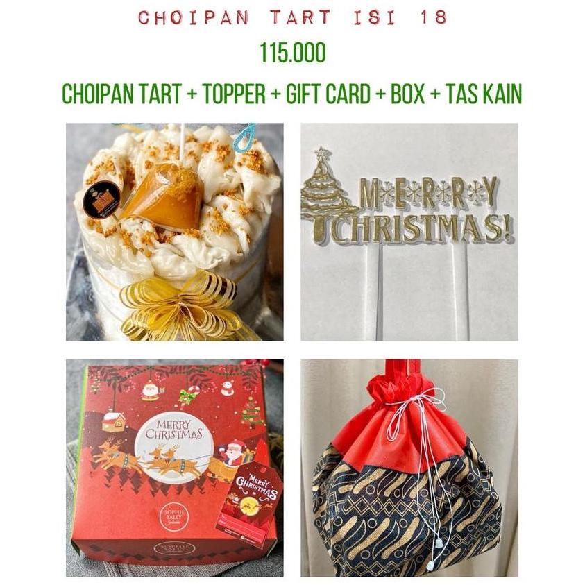 NEW CHOIPAN TART HAMPERS NATAL / CHRISTMAS EDITION / CHAIPAN READY BEST
