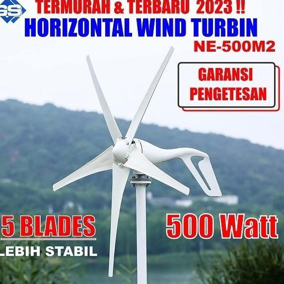 Murah Turbin Angin / Wind Turbine 500W + Controller / Wind Turbine /
