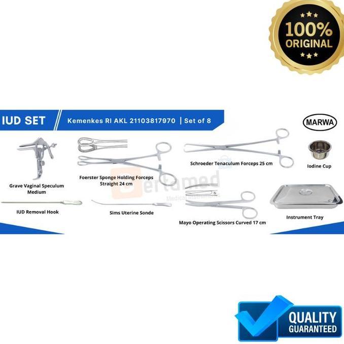 si_baybaystore - iud kit / peralatan kb / intra uterine device set