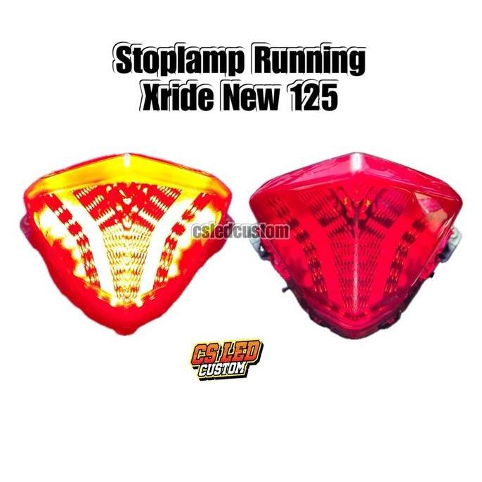 Stoplamp Running Xride 125 / Yamaha X Ride 125 11 Mode Lampu Motor Terbaru