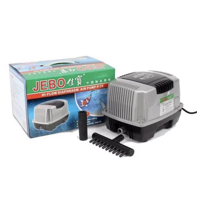 JEBO P70 JEBO P-70 POMPA UDARA AERATOR HI FLOW AIR PUMP BLOWER