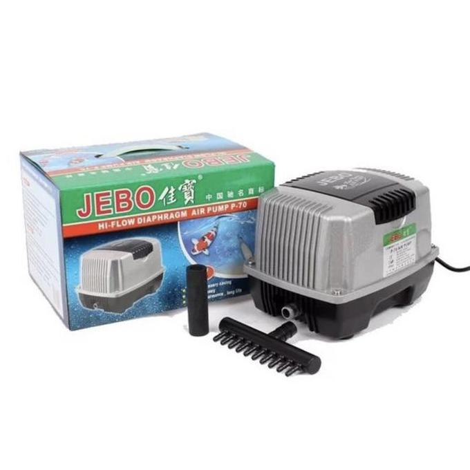 JEBO P70 JEBO P-70 POMPA UDARA AERATOR HI FLOW AIR PUMP BLOWER