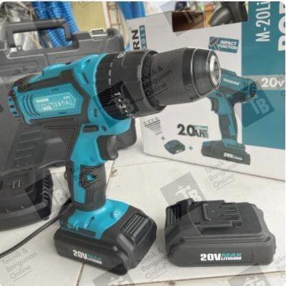 Miliki Modern Mesin Bor Cordless Drill M-20 Li - Bor Baterai Tangan Beton Bor Mini Torsi