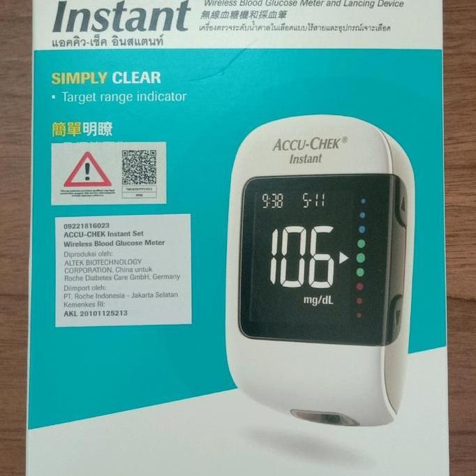 Accu chek instant meter/ Alat Accu Chek Instant ( Hanya alat saja )