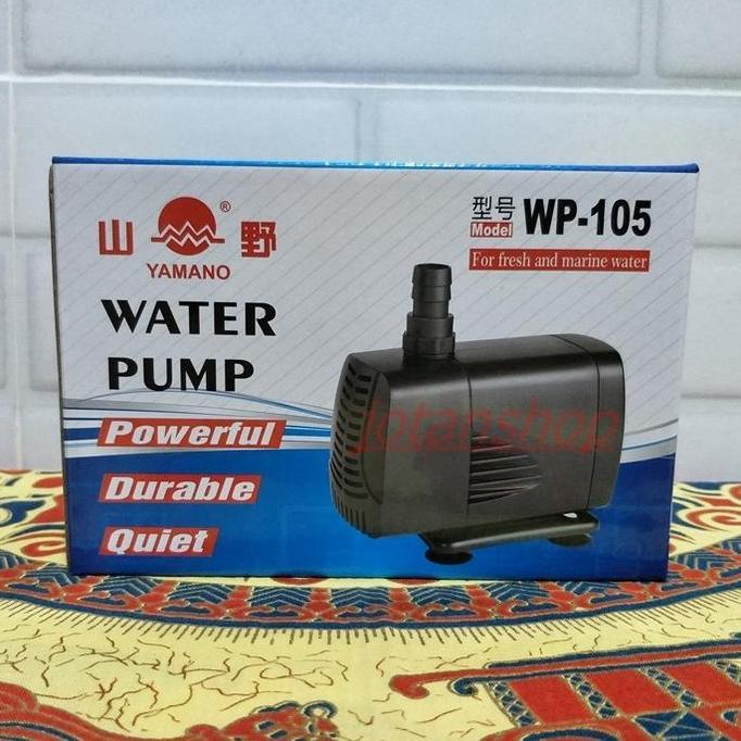 YAMANO WP 105 WP105 WP-105 Pompa Air Celup Kolam Hidroponik Aquarium