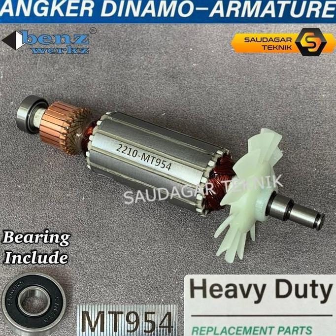 Miliki Armature Maktec Mt 954 Angker Mesin Gerinda Tangan Maktec Mt954 Dimamo Maktec
