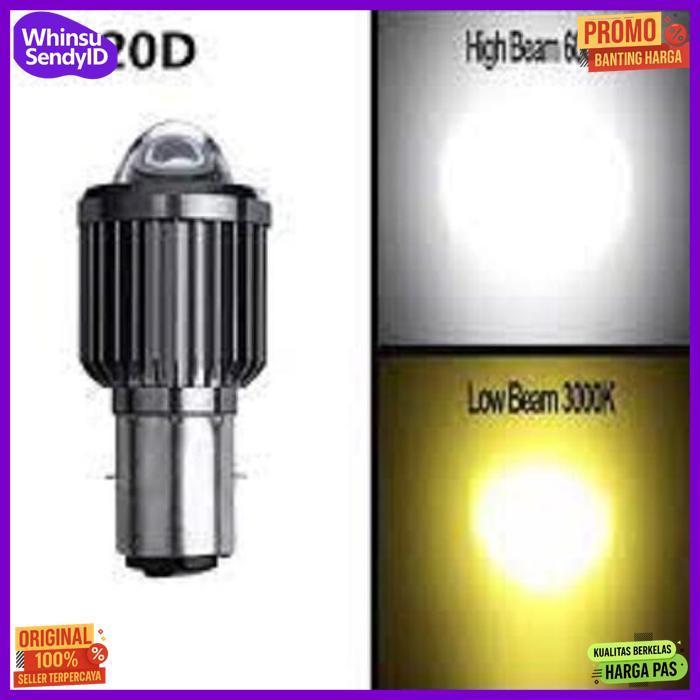 Best Seller Lampu Led Laser Ba20D H6 Led Laser D2 Dual Color