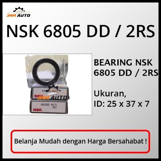 DISKON BEARING NSK 6805 2RS DD VV TUTUP KARET LAHER ORIGINAL JAPAN NSK 