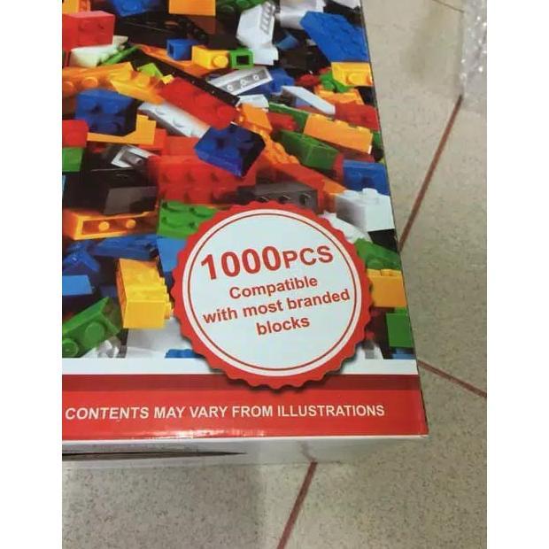GU Mainan Anak Brick / Balok 1000pcs / Bulding blocks 1000pcs