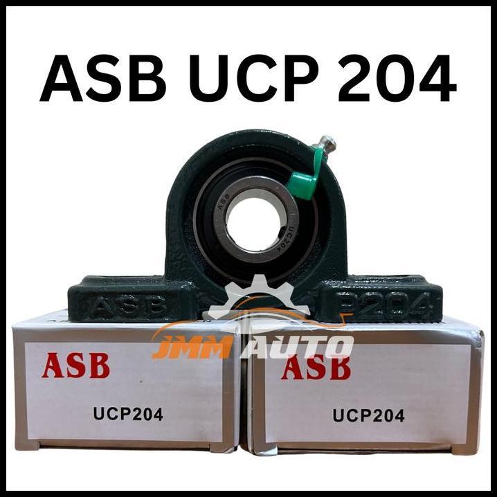 TERLARIS ASB UCP 204 / UCP 204 ASB LAHER PILLOW BLOCK BEARING DUDUK 20MILLI 