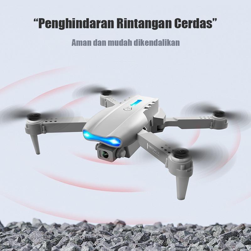 Smart Drone E99 Pro 4K Dual Kamera Hd Drone Mini Wifi Fpv Kamera Drone Outdoor Indoor Posisi Visual 