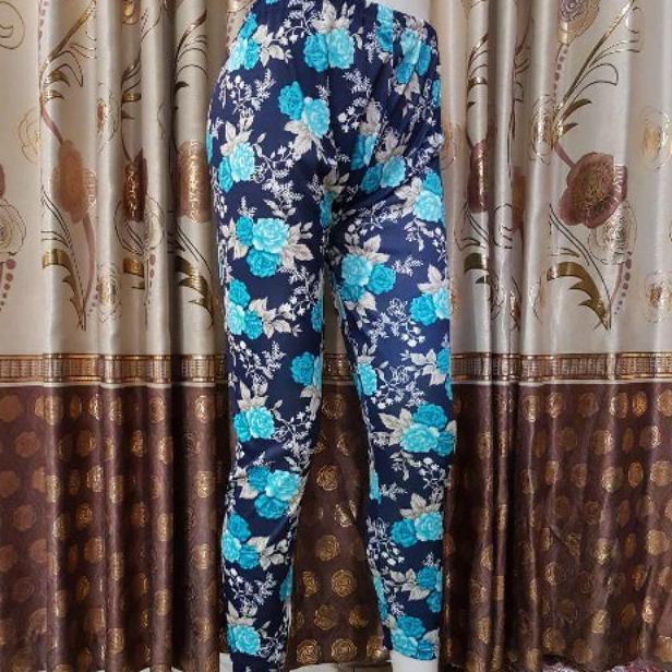 TERMURAH MURAH LEGGING HYGET MOTIF DEWASA WANITA / Celana Dalaman Gamis Inner Pants Bunga Los