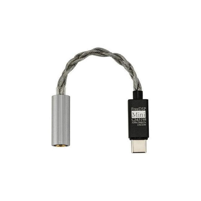 Moondrop Free DSP Mini / FreeDSP Mini CS43198 Portable 3.5mm to USB Type C DAC / AMP Kabel Earphone 