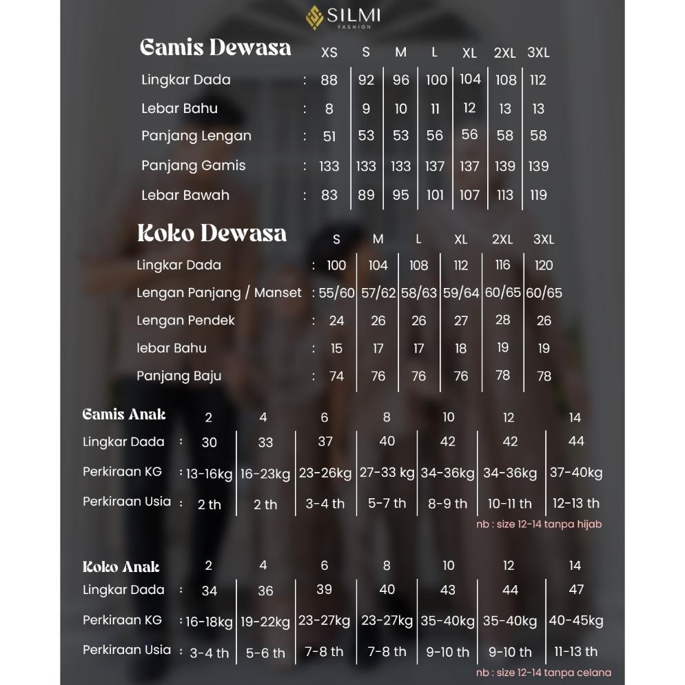 HOT SILMI - Gamis Abaya Putih - Gamis Sarimbit Keluarga - Gamis Putih Umroh Madani Family