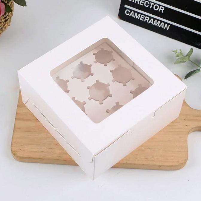 isi 10-Dus cupcake isi 9, box cupcake isi 9, dus muffin, box muffin