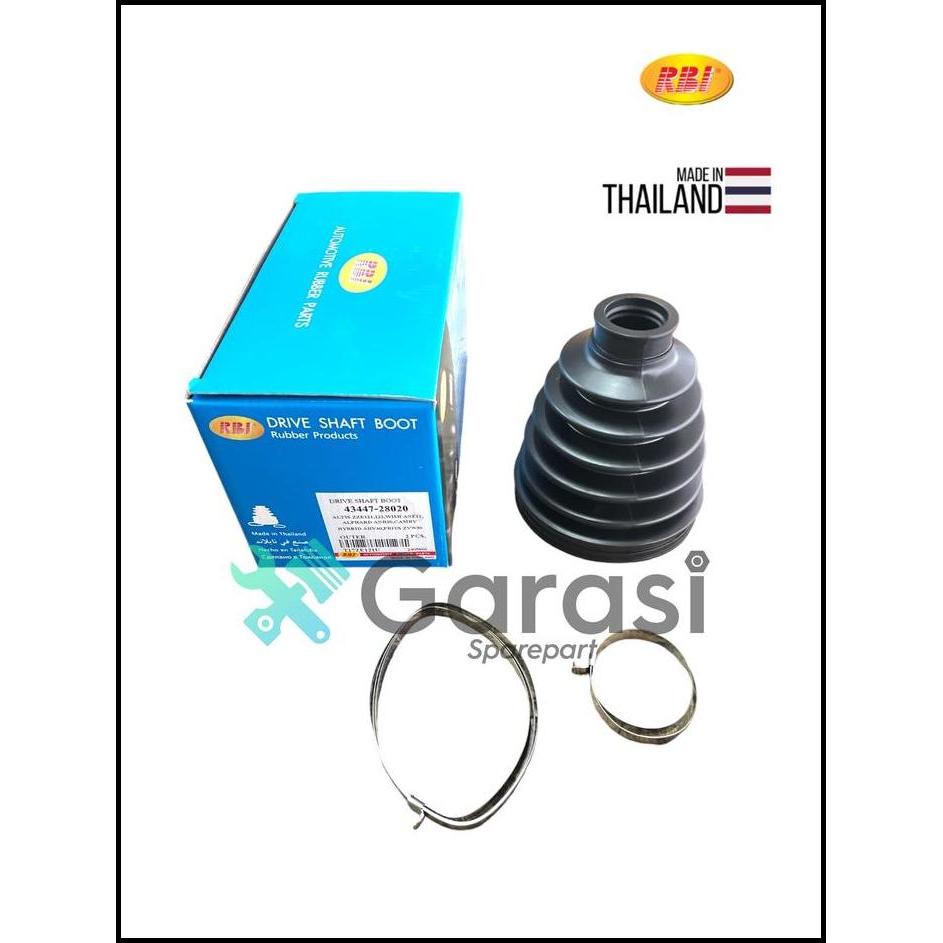 TERBARU CV JOINT BOOT OUTER KARET KOKEL AS RODA LUAR TOYOTA STARLET EP70 1000CC EP71 1300CC KOTAK EP