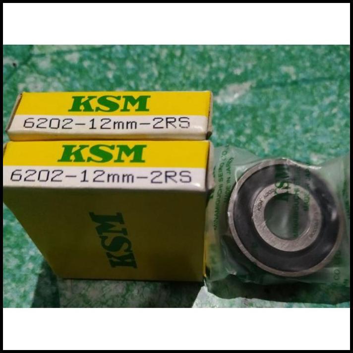 TERBARU BEARING KSM 6202 2RS 16MM LAHER / BEARING 6202-16 2RS KSM JAPAN 