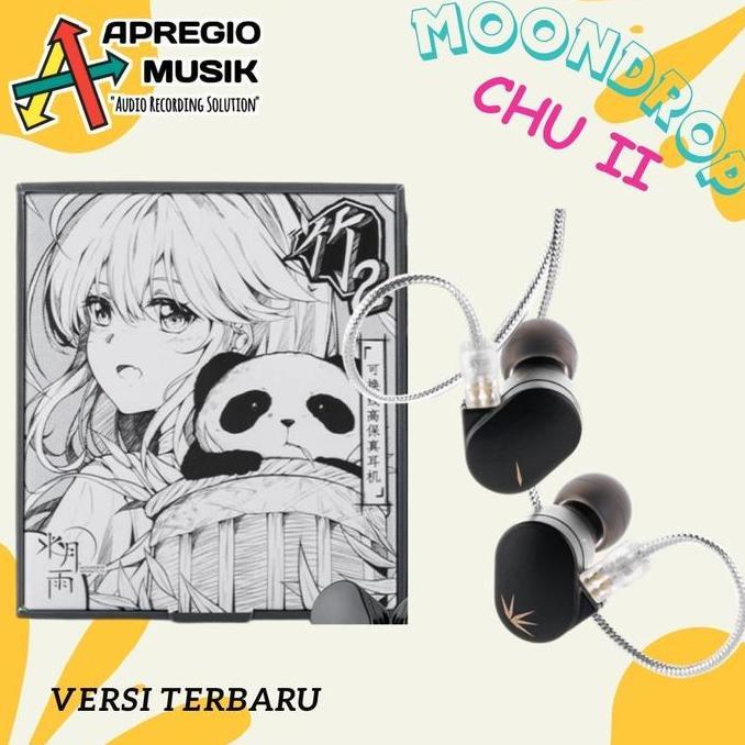 Moondrop CHU2 / CHU 2 / CHU II Dynamic Driver in Ear Monitor Earphone