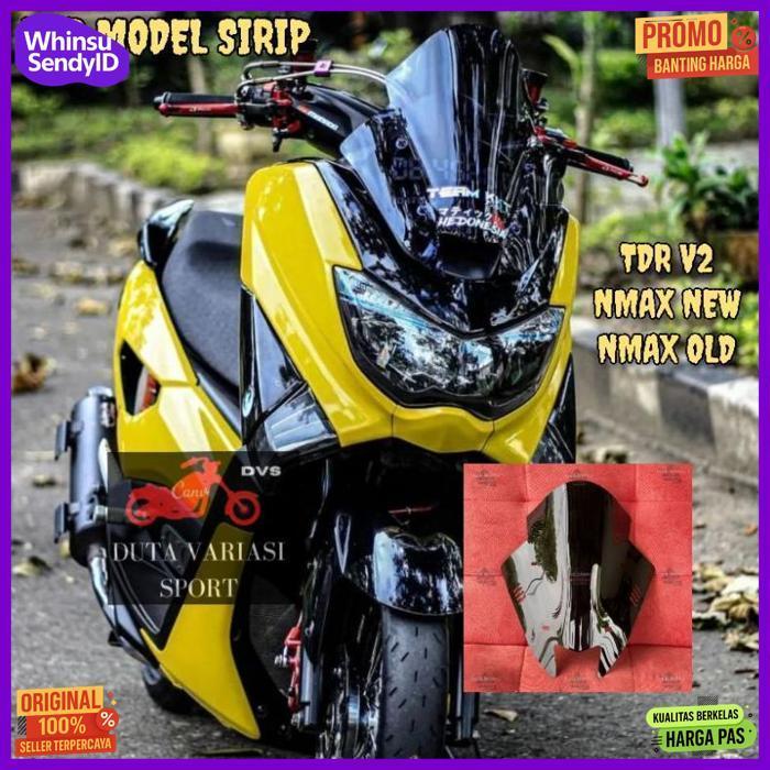 New Visor Windshield Model Tdr Sirip Nmax New 2020-2022 Windshield Nmax Old