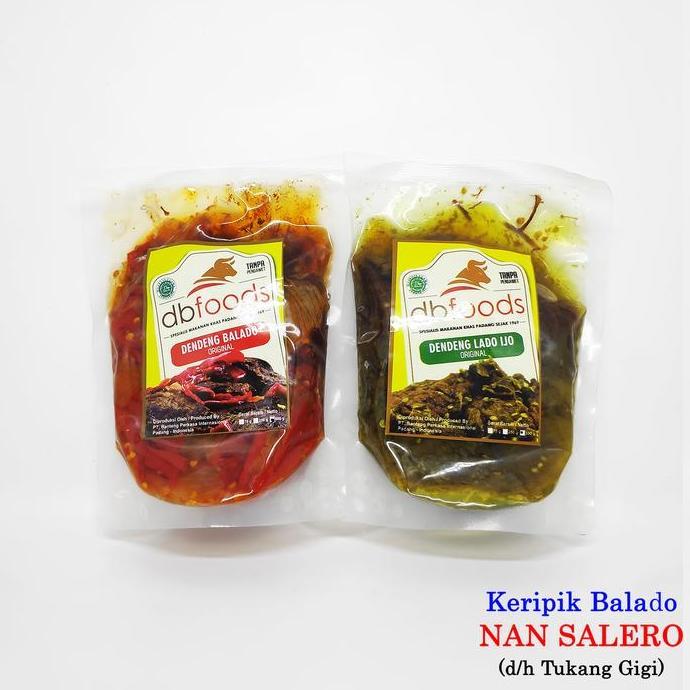 Dendeng Balado Cabe Merah/Hijau DB Foods