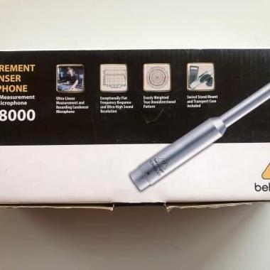 Wkprojek- Behringer Ecm8000 / Ecm-8000 Condenser Microphone / Mic Rta Original