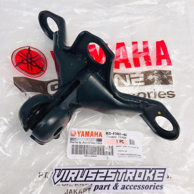 Promo Bracket Breket Kupu Dudukan Stang Stir Segitiga Atas F1ZR FIZR Ori 4US Diskon