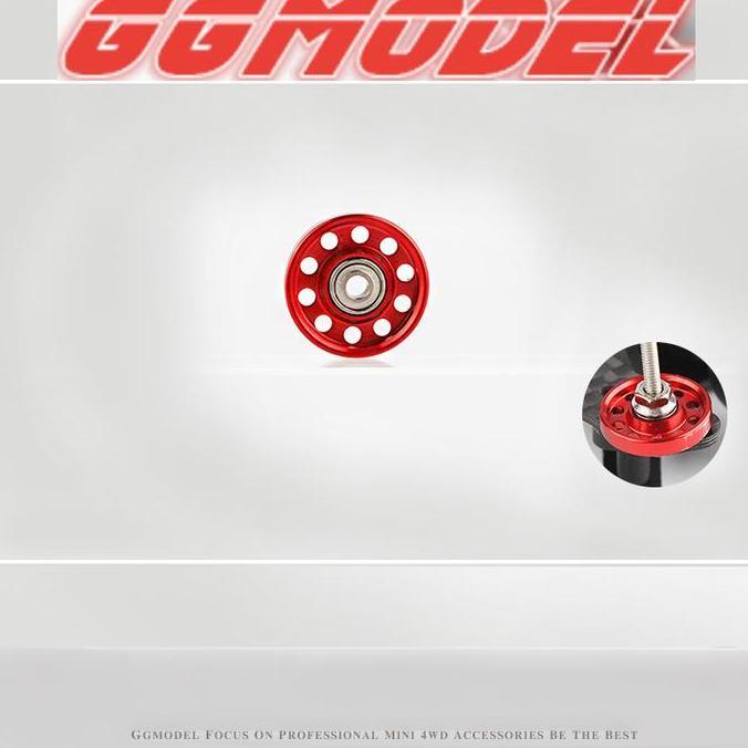 Upupup- Roller 13Mm Ball Race Rollers Lw Aluminum Ringless Black