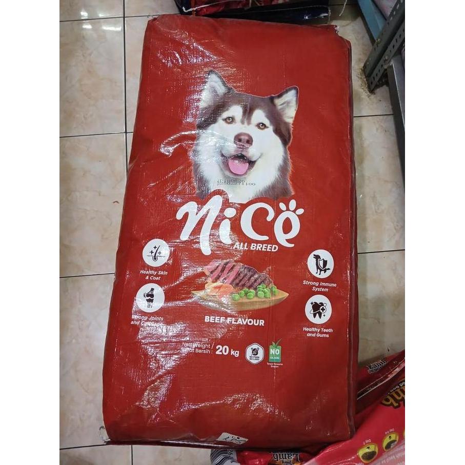 KHUSUS GOJEK Makanan Anjing Nice Dog 20kg NiceDog 20 kg / Dog Food